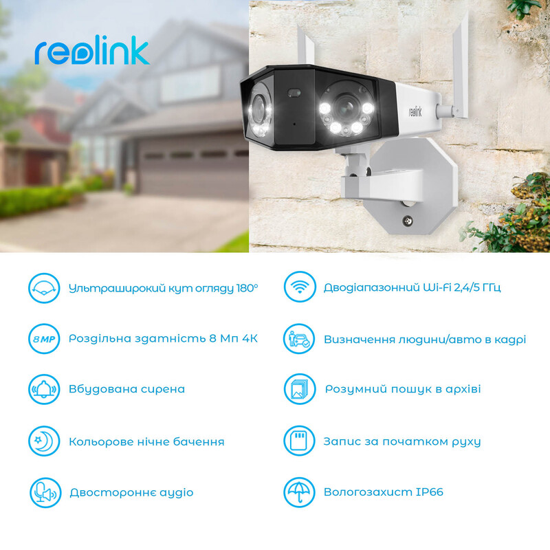 IP-камера Reolink Duo 2 WiFi