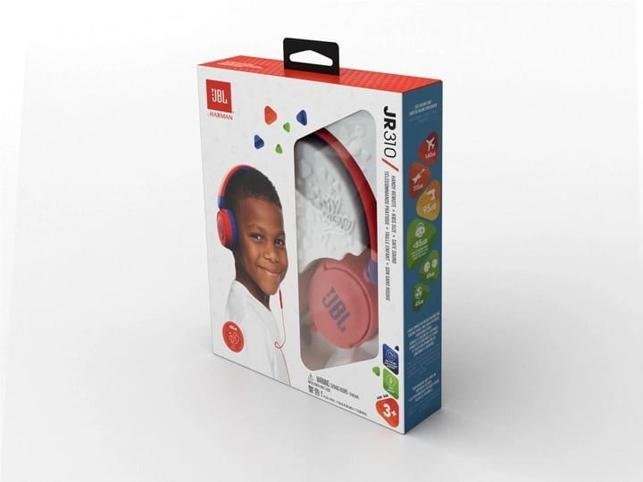 Наушники JBL JR310 Red (JBLJR310RED)
