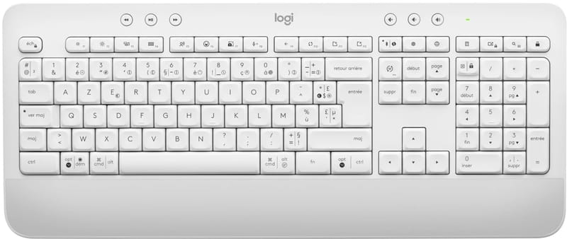 Комплект (клавиатура, мышь) беспроводной Logitech MK650 Combo for Business White (920-011032)