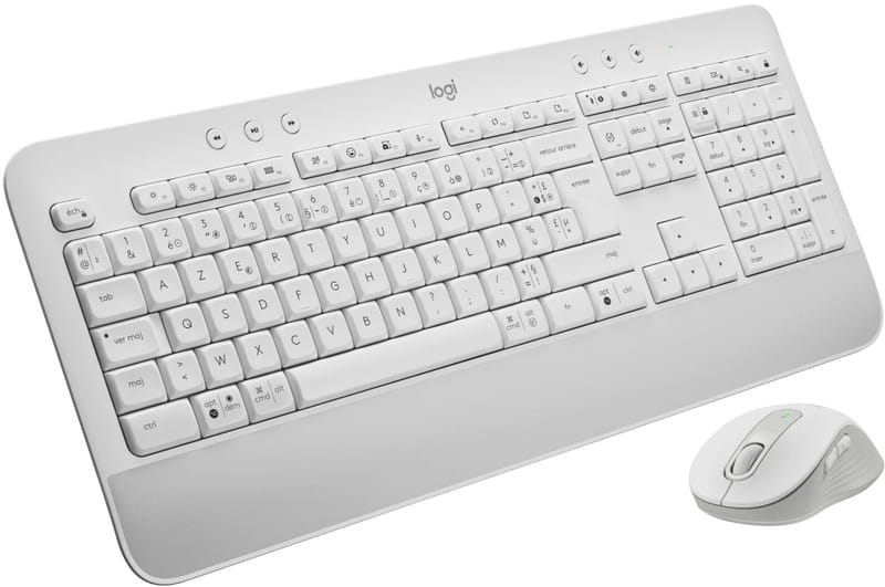 Комплект (клавиатура, мышь) беспроводной Logitech MK650 Combo for Business White (920-011032)