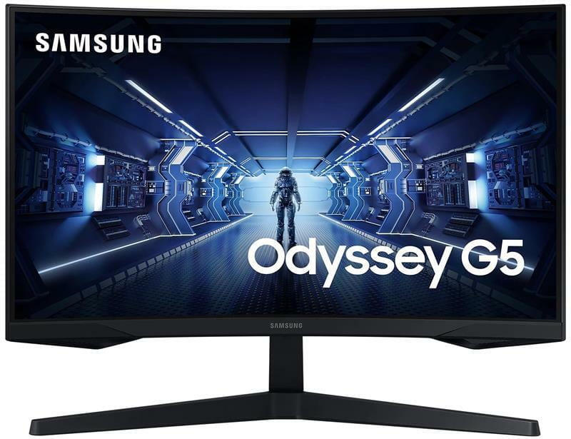 Монітор Samsung 27" Odyssey G5 (LC27G54TQWIXCI) VA Black Curved