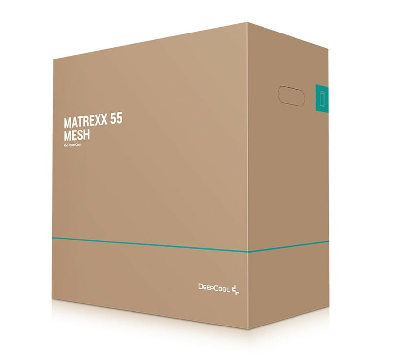 Корпус DeepCool Matrexx 55 Mesh ADD-RGB 4F Black (DP-ATX-MATREXX55-MESH-AR-4F) без БЖ