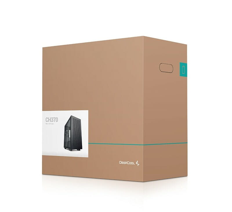 Корпус DeepCool CH370 Black (R-CH370-BKNAM1-G-1) без БП