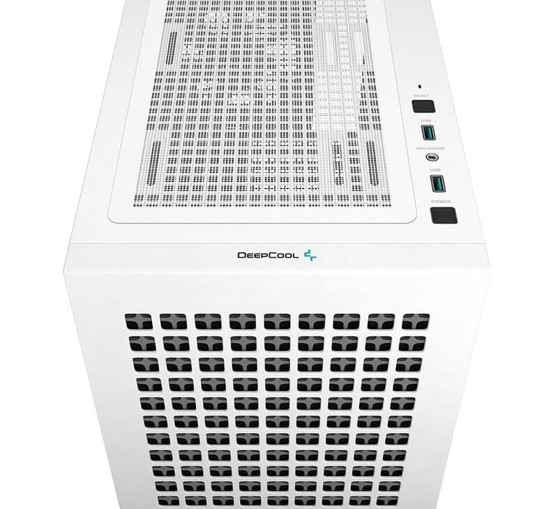 Корпус DeepCool CH370 White (R-CH370-WHNAM1-G-1) без БП