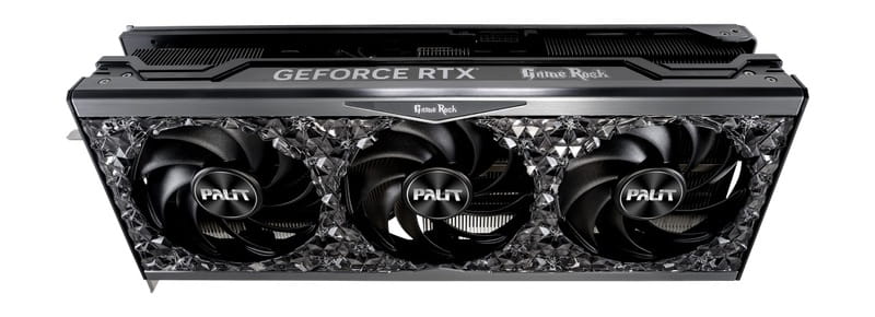 Placa de Vídeo Palit Nvidia GeForce RTX 4080 GameRock 16GB GDDR6X DLSS Ray  Tracing NED4080019T2-1030G