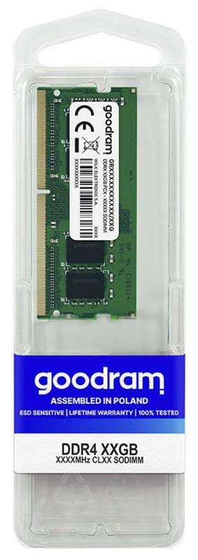 Модуль памяти SO-DIMM 32GB/2666 DDR4 Goodram  (GR2666S464L19/32G)