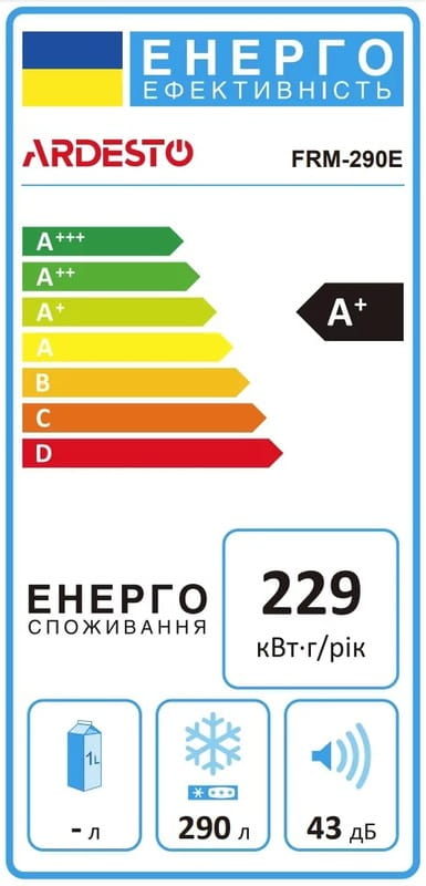 Морозильный ларь Ardesto FRM-290E