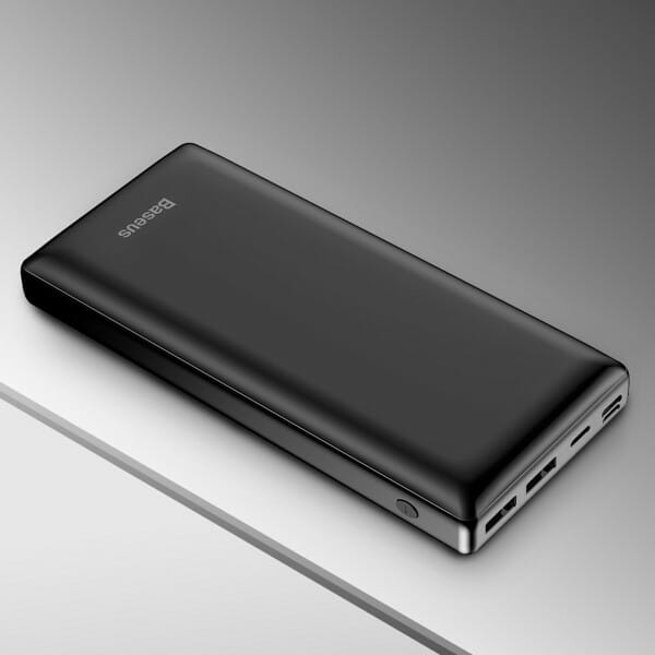 Универсальная мобильная батарея Baseus Mini JA Fast charge 3A 30000mAh 15 W Black (PPJAN-C01)