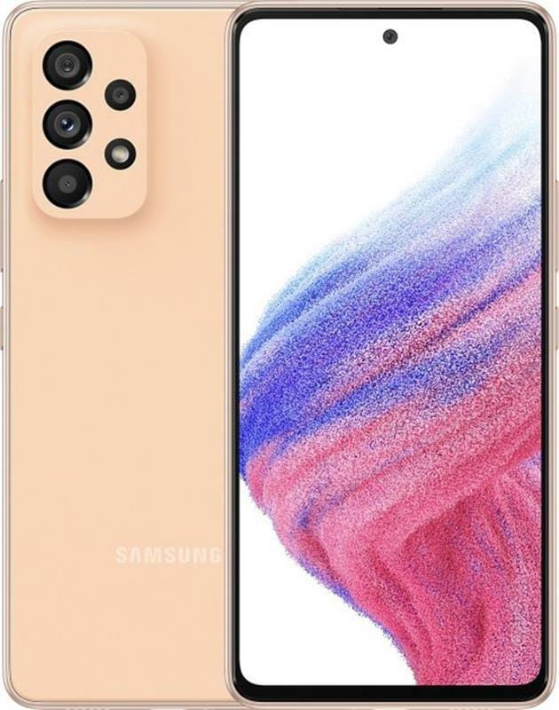 Смартфон Samsung Galaxy A53 5G SM-A536 6/128GB Dual Sim Orange (SM-A536EZODSEK)