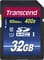 Фото - Карта памяти SDHC  32GB UHS-I Class 10 Transcend Premium 400x (TS32GSDU1) | click.ua