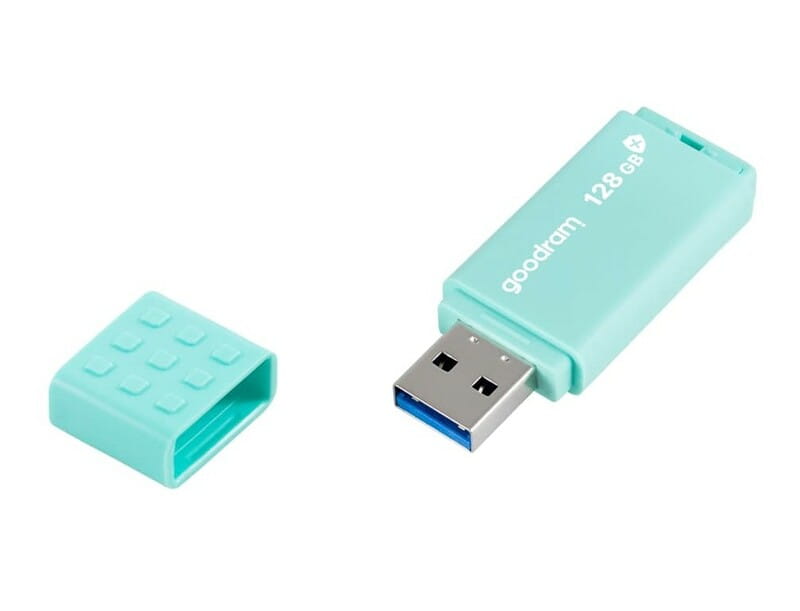 Флеш-накопичувач USB3.2 128GB GOODRAM UME3 Care Green (UME3-1280CRR11)