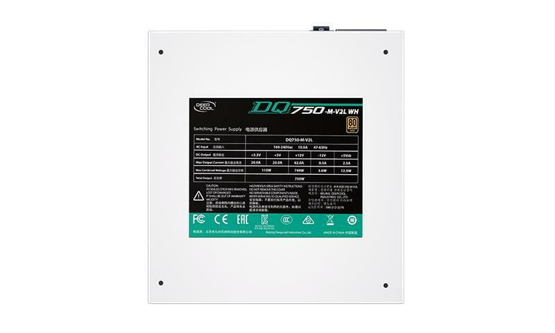 Блок питания DeepCool DQ750M WH (DQ750-M-V2L WH) 750W