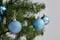 Фото - Набір ялинкових куль ColorWay (CW-MCB624LB) Merry Christmas mix, 6см, Light Blue, 24шт | click.ua