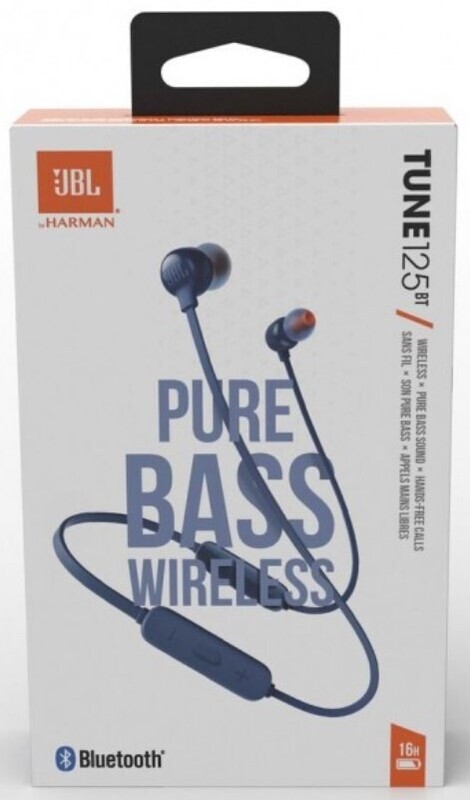 Bluetooth-гарнитура JBL Tune 125BT Blue (JBLT125BTBLU)