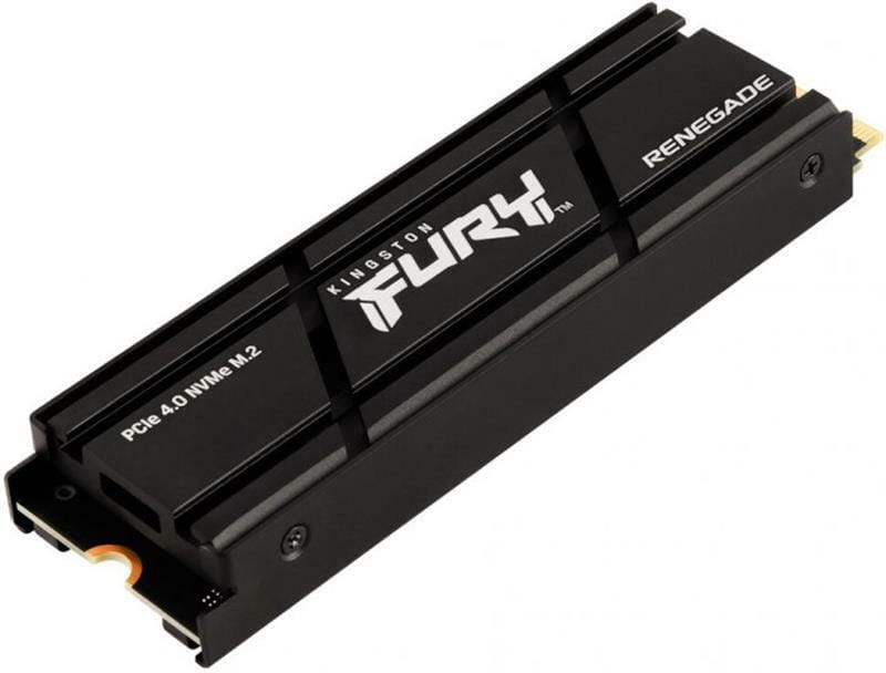 Накопитель SSD 1TB Kingston Fury Renegade with Heatsink M.2 2280 PCIe 4.0 x4 NVMe 3D TLC (SFYRSK/1000G)