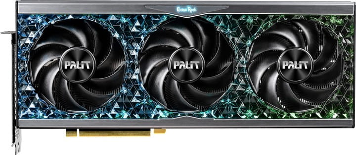 Видеокарта GF RTX 4090 24GB GDDR6X GameRock OC Palit (NED4090S19SB-1020G)