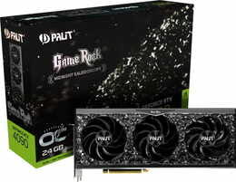Відеокарта GF RTX 4090 24GB GDDR6X GameRock OC Palit (NED4090S19SB-1020G)