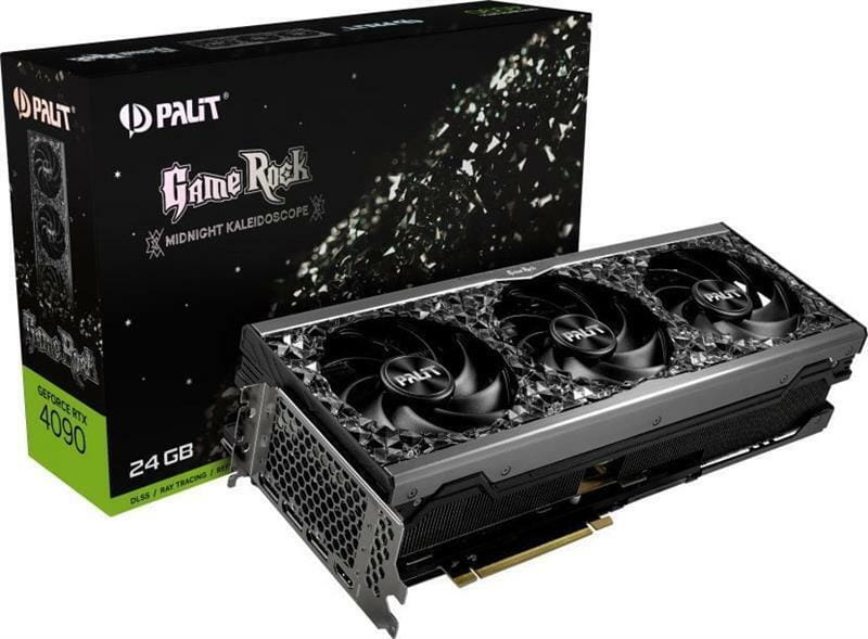 Відеокарта GF RTX 4090 24GB GDDR6X GameRock Palit (NED4090019SB-1020G)