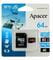 Фото - Карта памяти MicroSDXC  64GB UHS-I/U3 Class 10 Apacer (AP64GMCSX10U8-R) + SD адаптер | click.ua