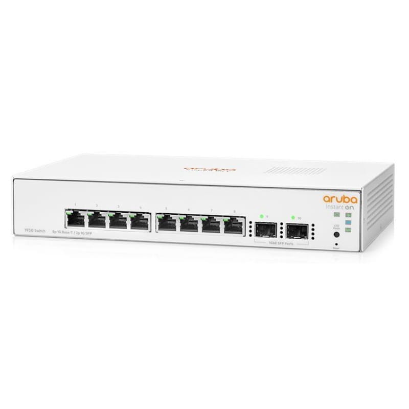 Коммутатор Aruba IOn 1930 (8xGE, 2xSFP, L2+) (JL680A)