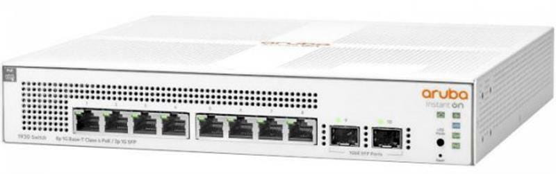 Коммутатор Aruba IOn 1930 (8xGE PoE, 2xSFP, L2+) (JL681A)