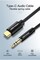 Фото - Перехідник Vention 3.5 мм - USB Type-C (M/M), 1 м, Black (BGABF) | click.ua