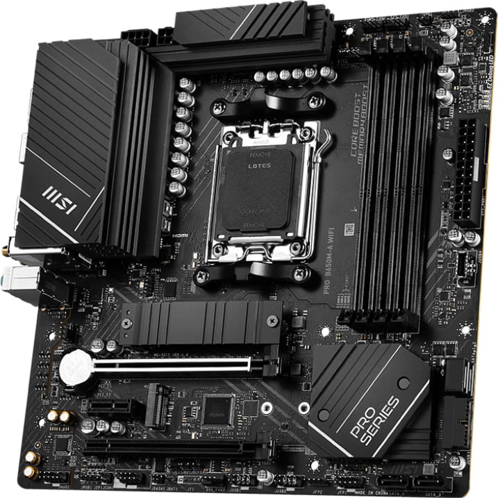 Материнська плата MSI Pro B650M-A WiFi Socket AM5