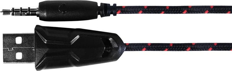 Гарнитура Modecom MC-839 Volcano Sword Black-Red (S-MC-839-SWORD)