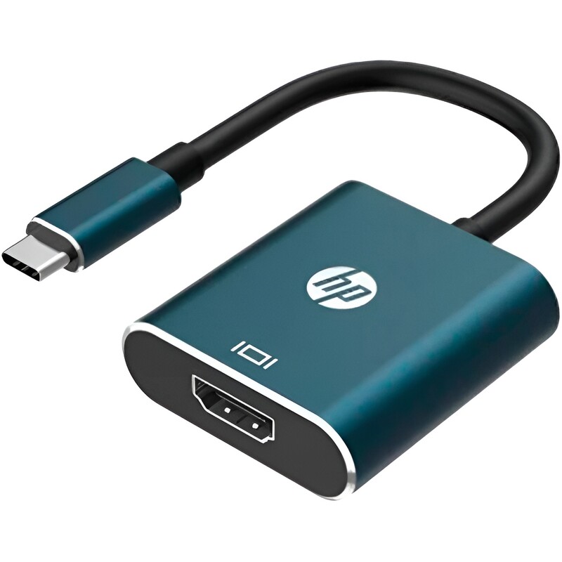 Переходник HP HDMI - USB Type-C (F/M), 0.2 м, Black (DHC-CT202)