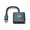 Фото - Перехідник HP HDMI - USB Type-C (F/M), 0.2 м, Black (DHC-CT202) | click.ua