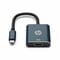 Фото - Переходник HP HDMI - USB Type-C (F/M), 0.2 м, Black (DHC-CT202) | click.ua