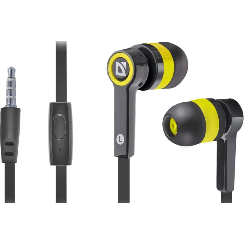 Гарнитура Defender Pulse 420 Black/Yellow (63421)