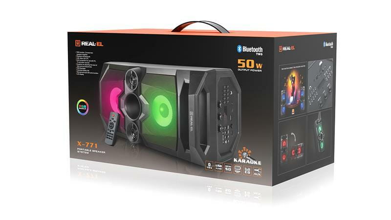 Акустическая система REAL-EL X-771 Black