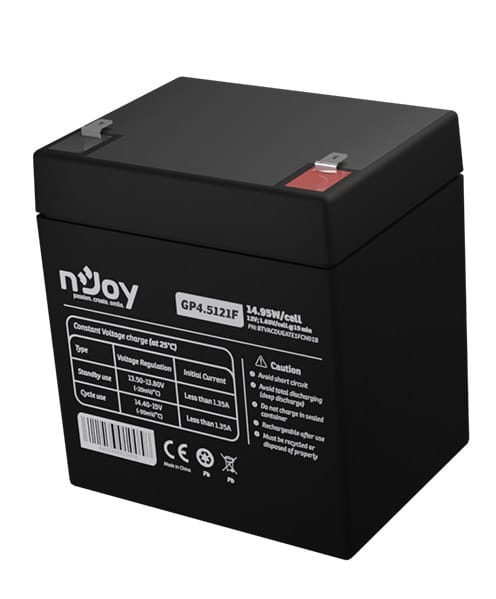 Аккумуляторная батарея Njoy GP4.5121F 12V 4.5AH (BTVACDUEATE1FCN01B) AGM