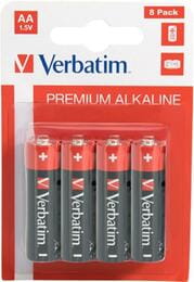 Батарейка Verbatim Alkaline AA/LR06 BL 8шт