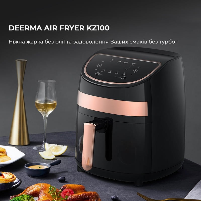 Мультипечь Deerma Air Fryer KZ100 (DEM-KZ100)