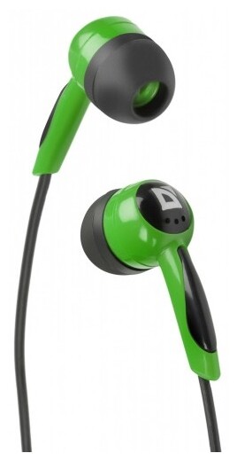 Навушники Defender Basic-604 Black/Green (63607)