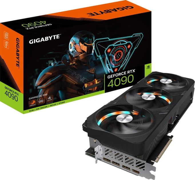 Видеокарта GF RTX 4090 24GB GDDR6X Gaming OC Gigabyte (GV-N4090GAMING OC-24GD)