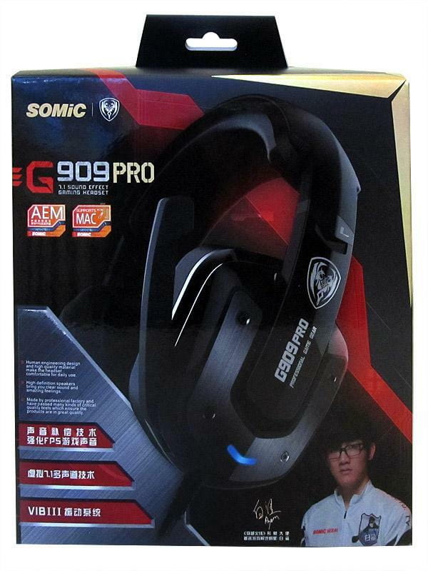 Гарнiтура Somic G909 Pro Black (9590010164)
