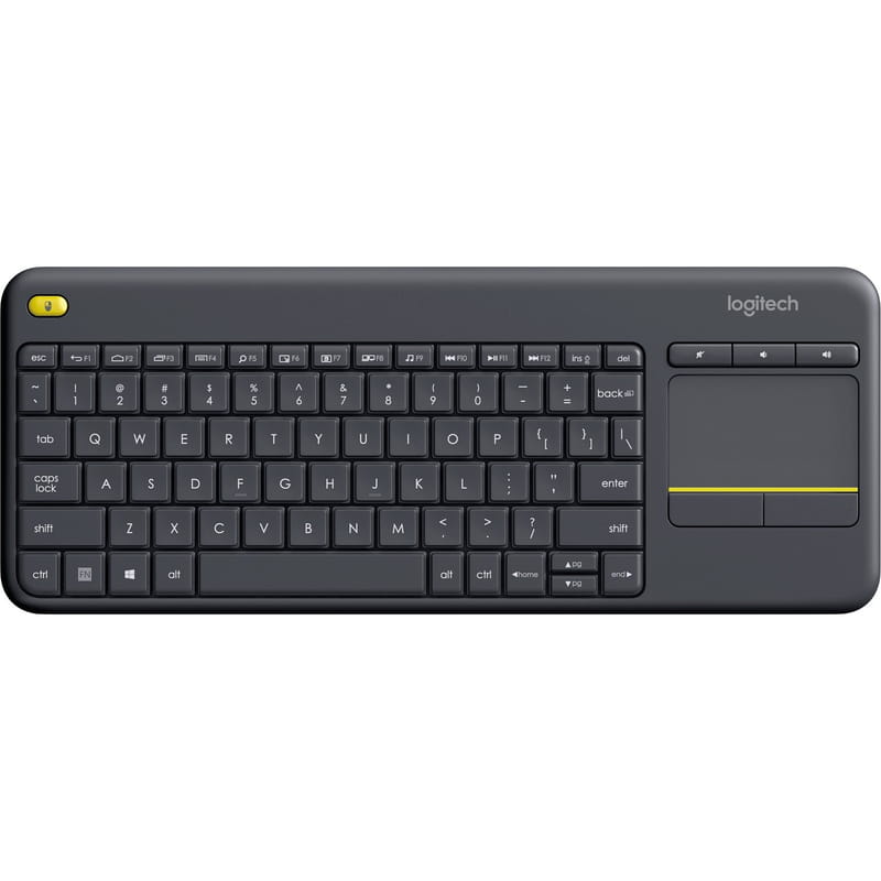 Клавиатура беспроводная Logitech K400 Plus Black (920-007145)