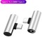 Фото - Адаптер XoKo USB Type-C - AUX mini jack 3.5 мм 2 в 1 (AC-205-SLV) | click.ua