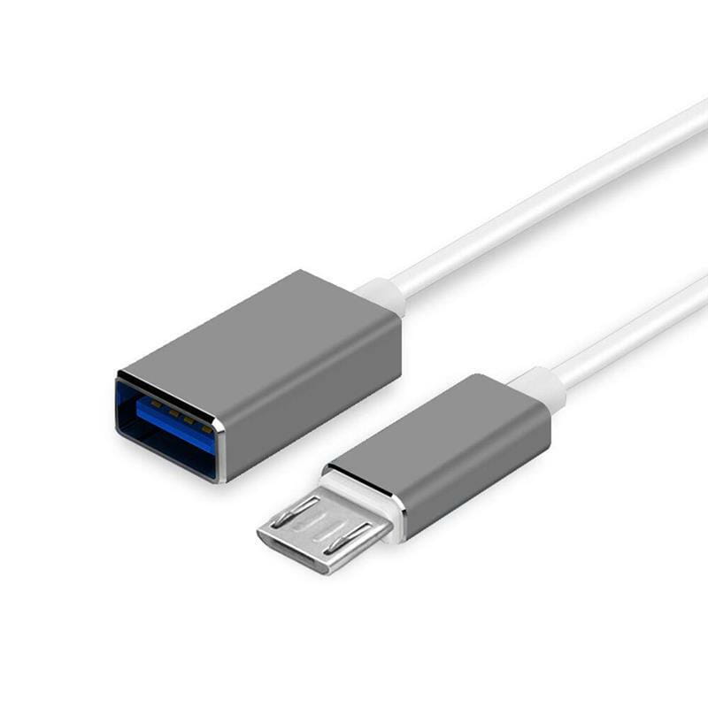 Адаптер XoKo AC-140 Micro USB-USB з кабелем сірий (XK-AC-140-GR) купити ...