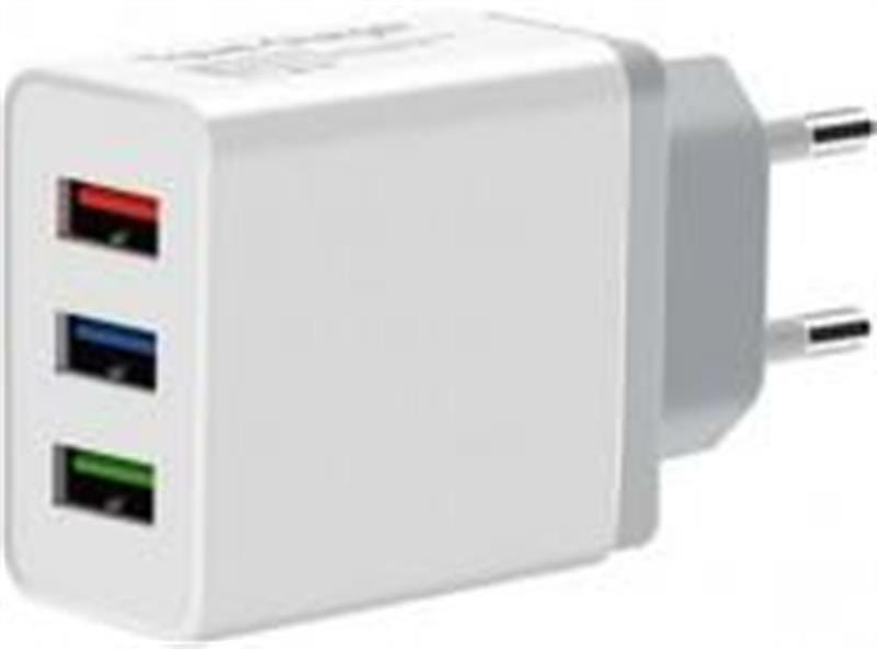 Сетевое зарядное устройство для XoKo WC-310 3A USB White (WC-310-WH)