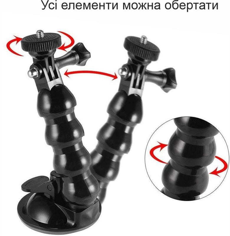 Держатель автомобильный XoKo Premium RM-C25 Black (XK-RMC100-BLCK)