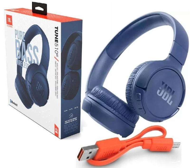 Bluetooth-гарнитура JBL Tune 510BT Blue (JBLT510BTBLUEU)