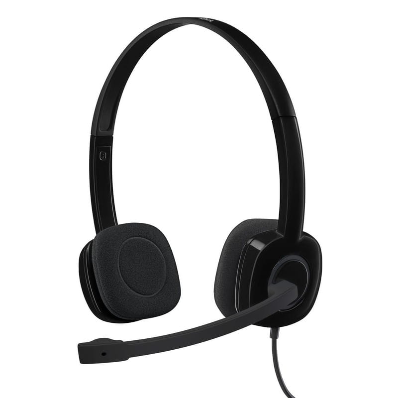 Гарнитура Logitech H151 Stereo Black (981-000589)