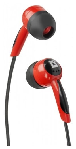 Навушники Defender Basic-604 Black/Red (63605)