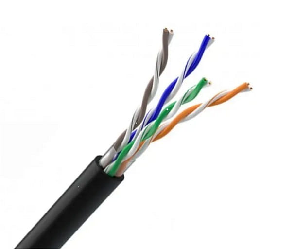 Кабель для внешней прокладки OK-Net КПП-ВП (100) UTP, CAT5e, 4х2х0.49,бухта 305м (7933119)