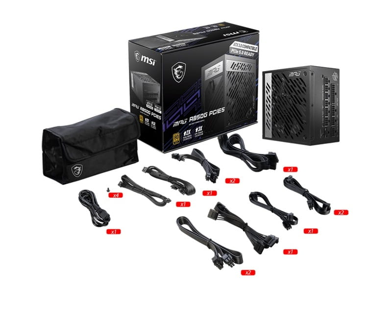 Блок питания MSI MPG A850G PCIE5 850W