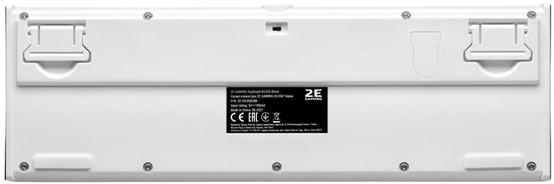 Клавиатура 2E Gaming KG350UBK RGB Ukr Black (2E-KG350UBK)